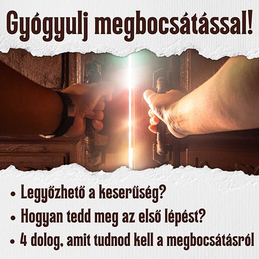 Gyógyulj megbocsátással!